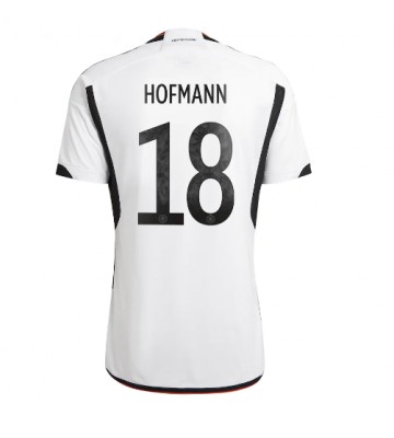 Maillot de foot Allemagne Jonas Hofmann #18 Domicile Monde 2022 Manches Courte
